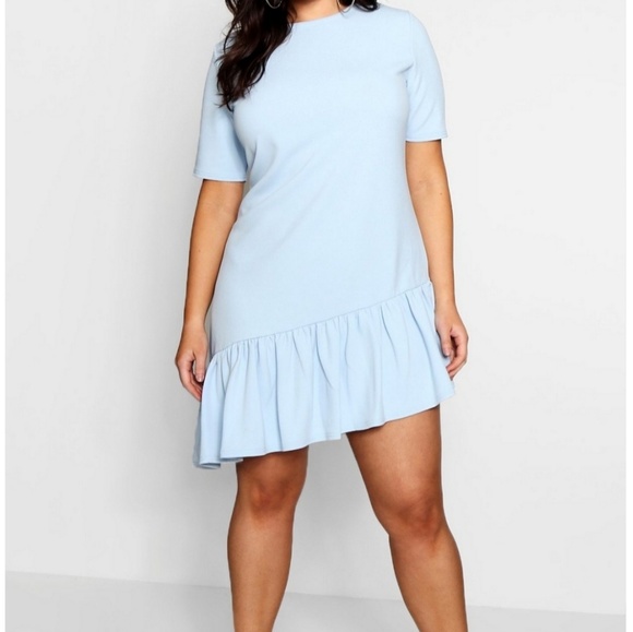 Asymmetrical Hem Midi Dress👗 - Picture 2 of 8